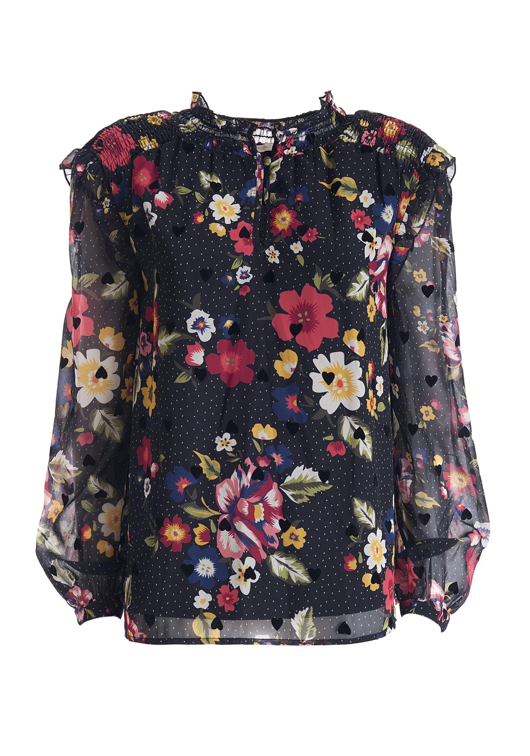 Camicia fiori Fracomina